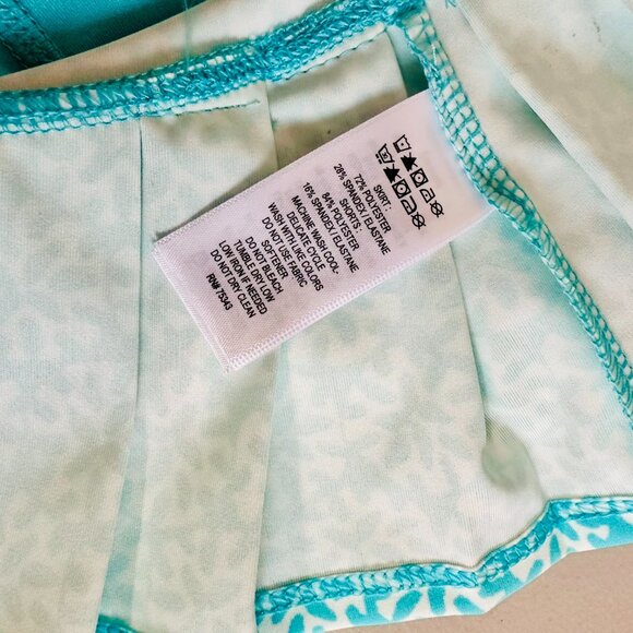 SIGRID OLSEN LIGHT GREEN GOLF AND TENNIS SPORTY PLEATED BOTTOM SKORT SKIRT XS - Picture 6 of 7